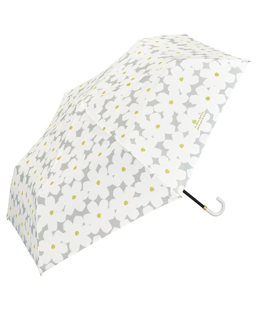 Folding Umbrella Florage Mini and Rain for Commuting and 2026Wpc. Off-White Sun Umbrella/UV Protection Lightweight, Stylish, Cute, School, Women's