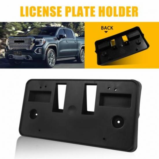 Front License Plate Bracket Frame Holder ABS Fit  GMC Sierra 1500 Limited
