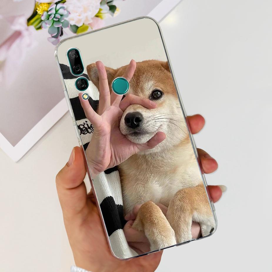 For Huawei Y9 Prime 2019 Case STK-L21 STK-L22 New Fashion Painted Cover Clear Silicone Shell For Huawei Y9 Prime 2019 Phone Case
