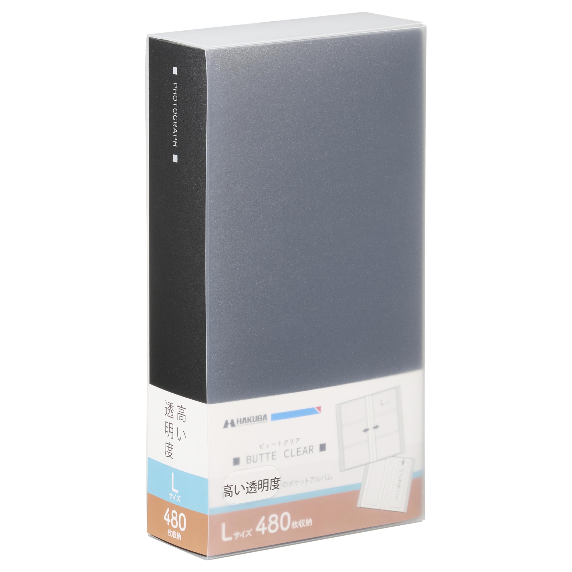 

HAKUBA Beaut Clear 480 Фотосумка-кейс Фото 4977187536263 Альбом карманного типа, [Размер L, листов, черный] Хранение, карманный тип, в комплекте, альбом, чёрный