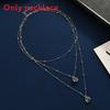 Geometric Pearl Necklace With Gold Plating For Fashionforward Women