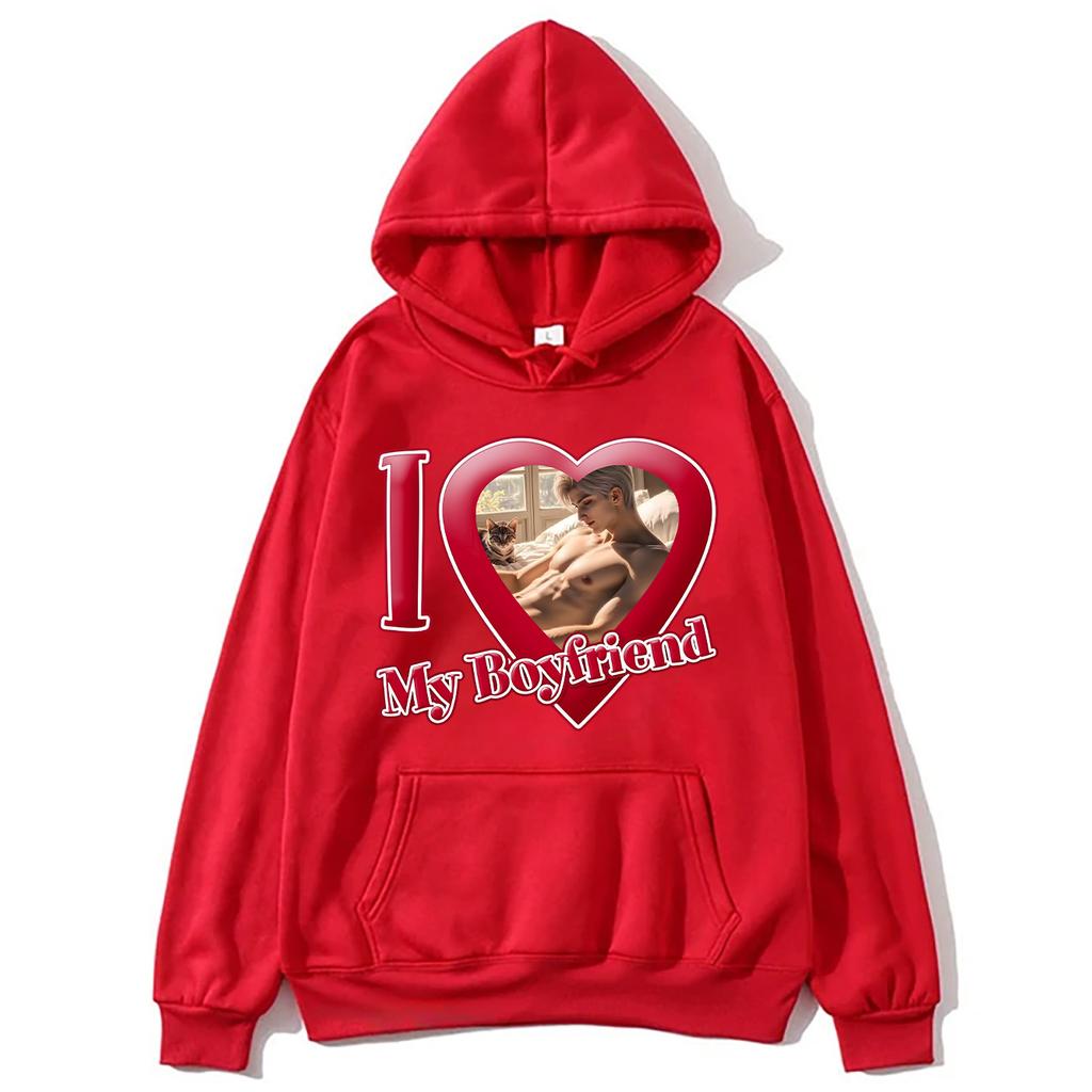 Valentines Day Perfect Hoodies Love and Deepspace Sylus Pullovers I Love My Boyfriend Sylus Sweatshirts Fashion Hoody