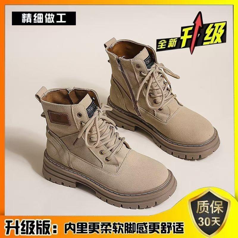 

Антикашемировые ботинки Мартина женские ревеневые ботинки осень новые с утолщенной подошвой британские ретро рабочие ботинки на платформе короткие ботинки 37