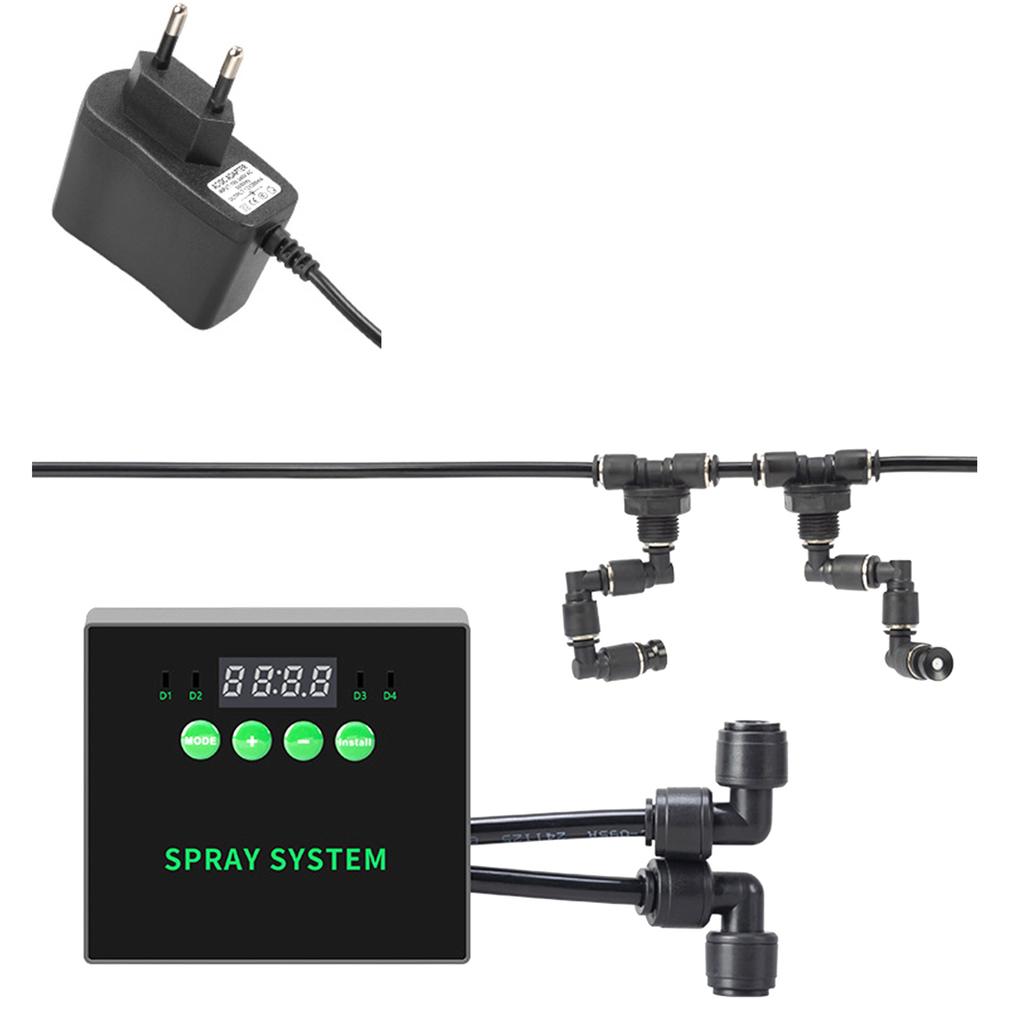 Sistem Inteligent de Umidificare pentru Terarii cu Tehnologie de Ceață Ultrasonică și Rezervoare de Apă de Mare Capacitate Pulverizator de Ceață