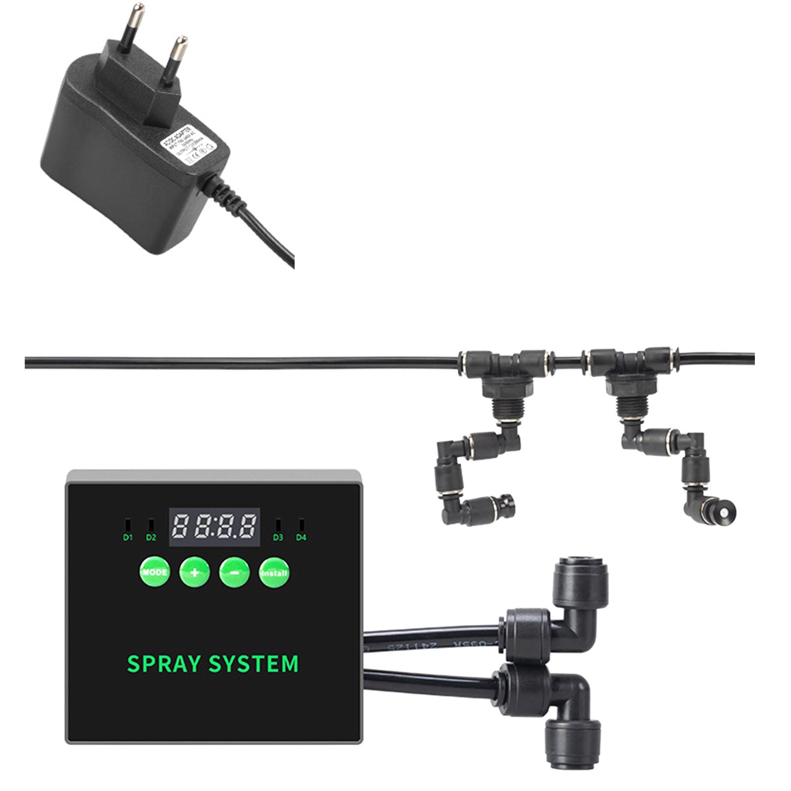 

Интеллектуальная система увлажнения для террариумов с технологией ультразвукового распыления и резервуарами для воды большой емкости. Распылитель тумана