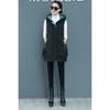 New Women's Mid-Long Padded Vest Jacket, Winter Warm Down Cotton Waistcoat Outerwear For Women