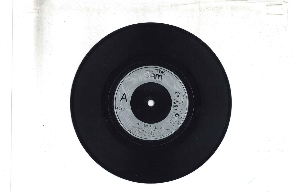 

7inch Record JAM - Eton Rifles / See Saw POSP83 POLYDOR 1979 UK Rock Used