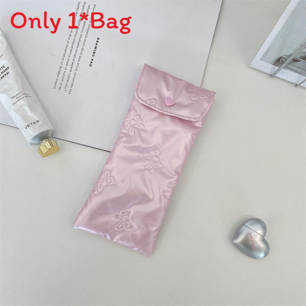 Modern Minimalist Pu Eye Glass Case With Soft Padding For Bedroom Storage
