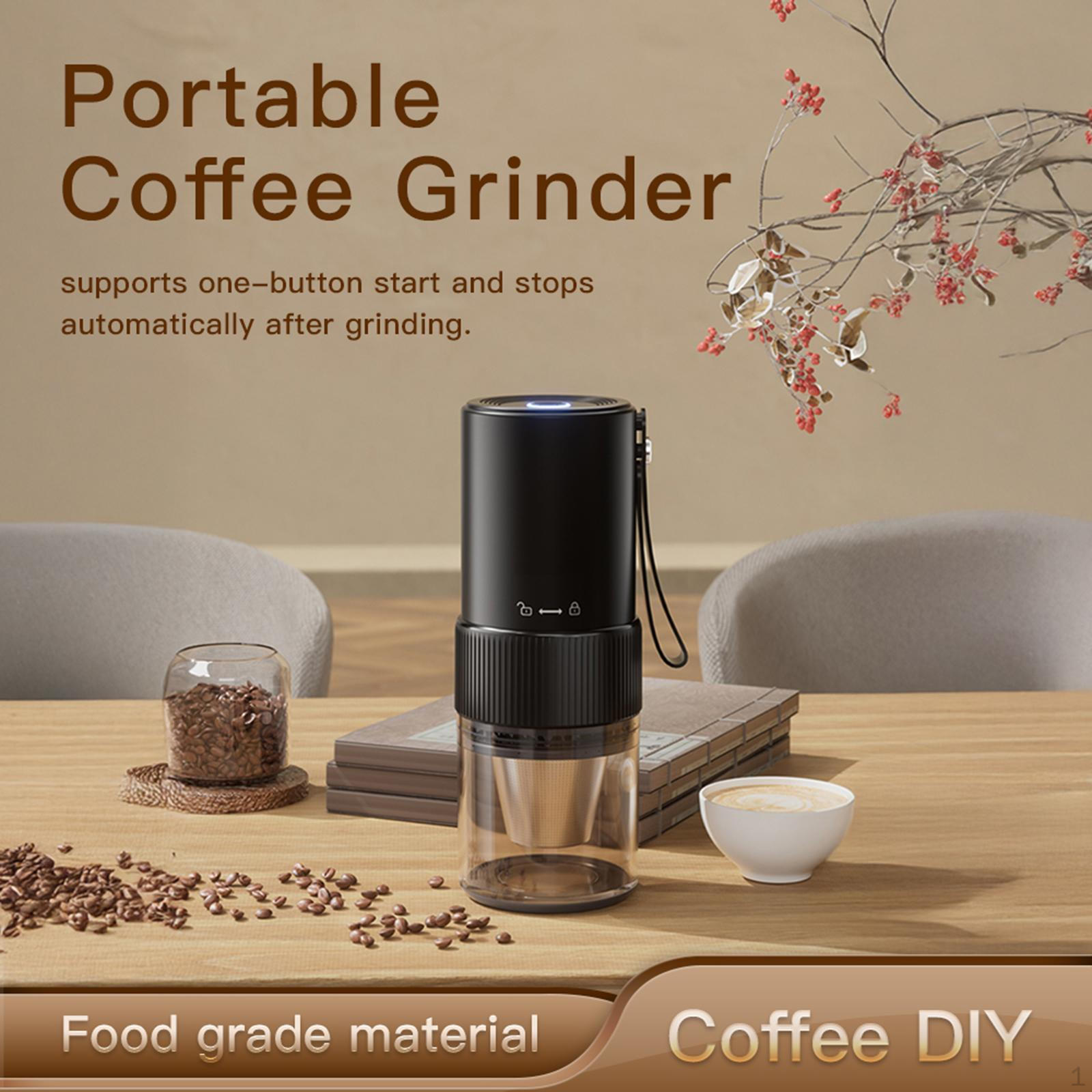

Coffee Bean Grinding Grain Multipurpose USB,Coffee Mill,Adjustable Coarseness,for Outdoor