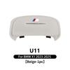 -Suede Car Sunglasses Holder Glasses Case Sunroof Sunglasses Storage Box For BMW 3 5 Series X3 X5 G01 G02 G05 G07 G20 U11 G60 G3