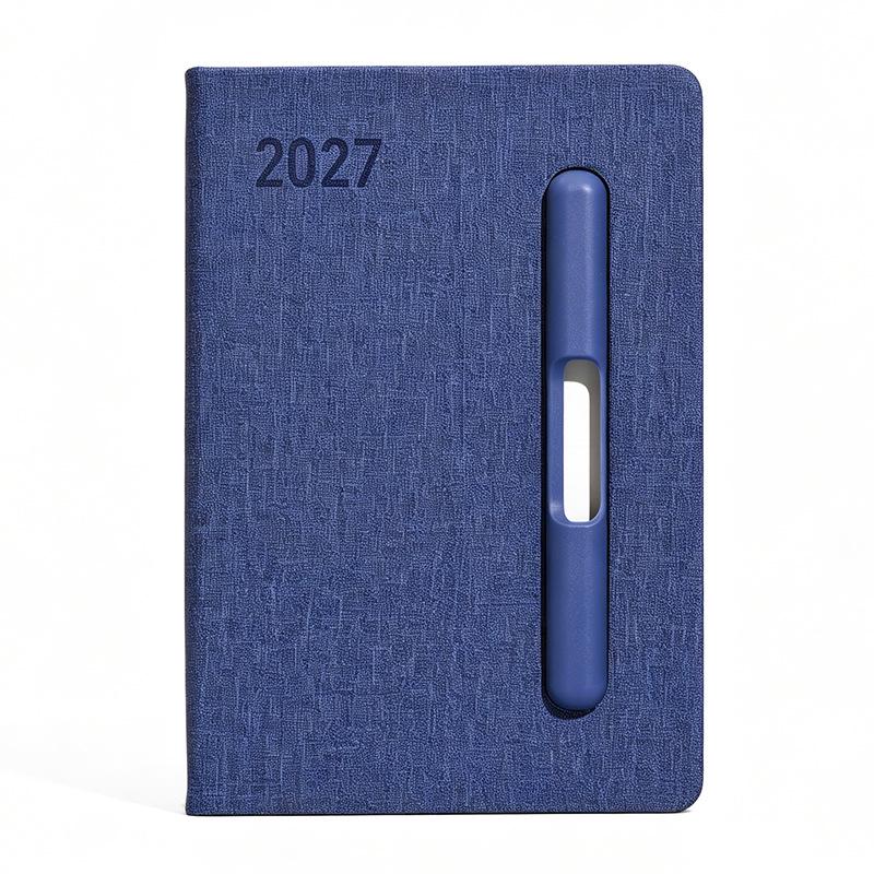 A5 2027 Multifunctional All-English Diary Notebook: 365-Day Daily Planner & Calendar