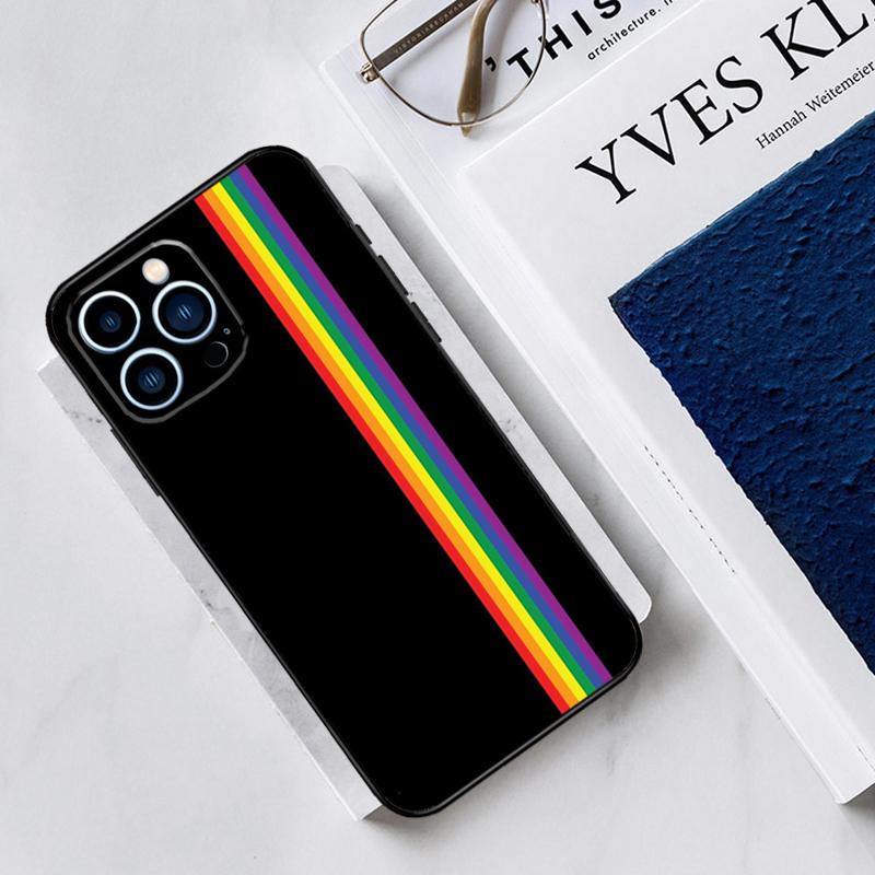 Heart Rainbow Gay Pride LGBT Case For iPhone 17 Air 15 14 11 16 Pro Max 12 13 Mini 15 16 Plus 16e Funda Silicone Cover
