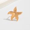 Starfish, Sun, Moon, Flower Earrings, Cold Wind Earrings, Versatile Temperament, and High-end Earrings.