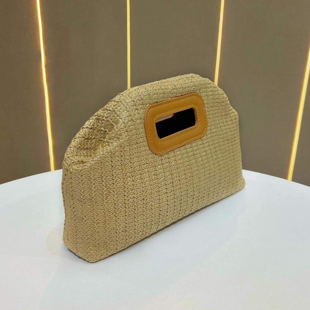 Hand-held Bag, Woven Bag, Women's Large Capacity Chain Bag, Crossbody Bag, Handbag
