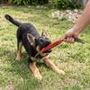 Cowhide Material Dog Bite Stick Sturdy Texture Dog Fetch Toy Canine Training Gear  Interactive Play