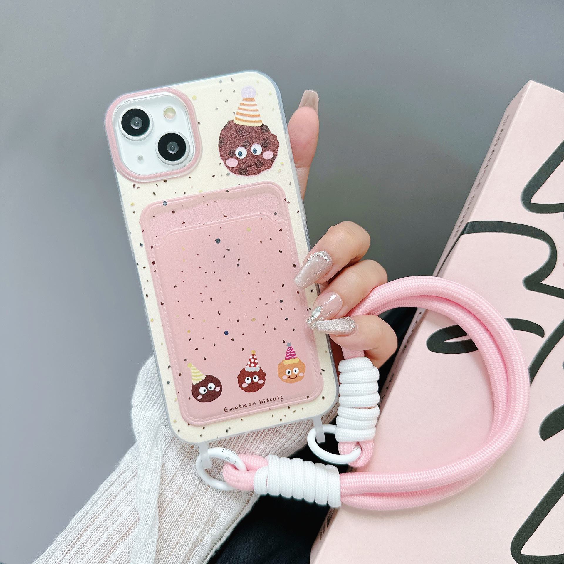 

Печенье в черный горошек для Apple 15/14/13/12/11/PRO/PROMAX/XSMAX/XR/XS/X. 15