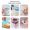 66-Piece Cake Turntable & Decorating Set: Piping Bags, Tips, Decorating Pens & Tools