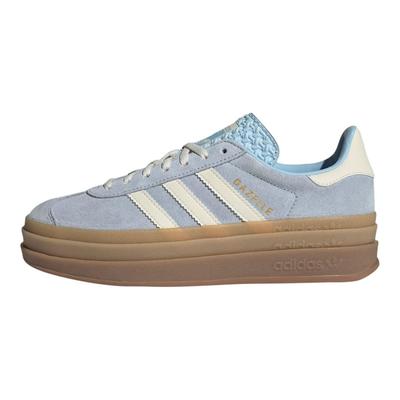 Gazelle Bold Clear Sky Cream Women Sneakers Blue Cream-White Gold-Metallic JQ7776