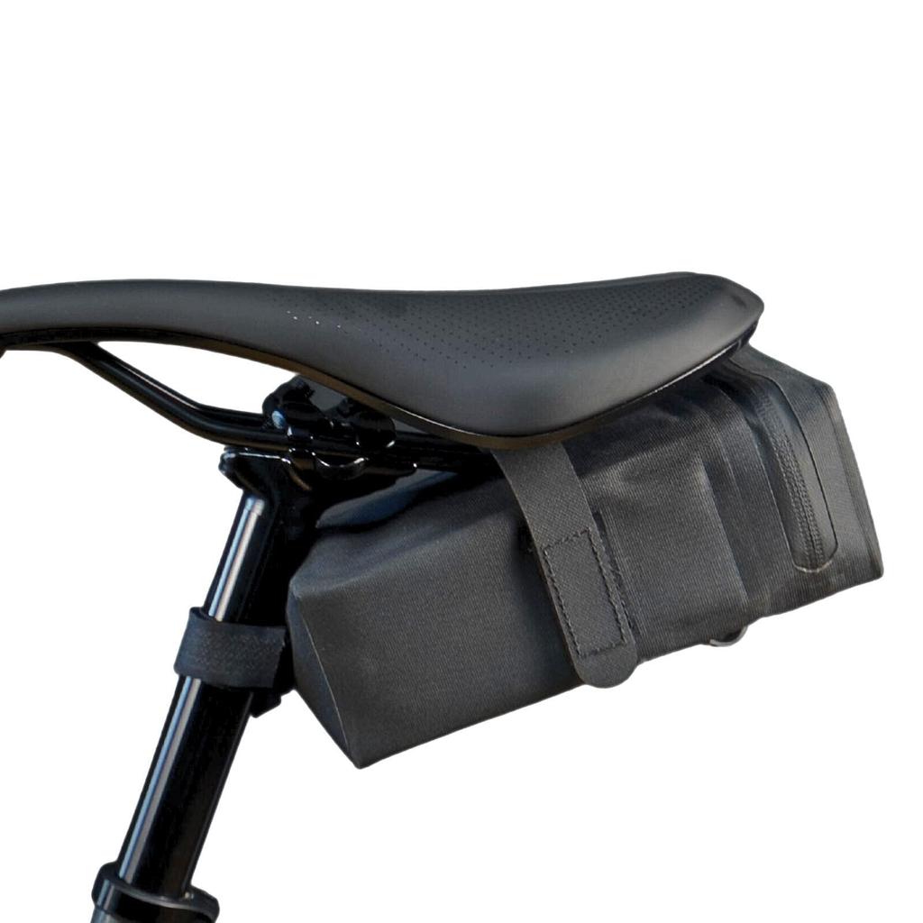 Geartle Saddle Bag, Compact and Portable, Mini Waterproof Bicycle Bag for Road and Cross Bikes
