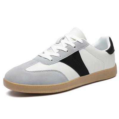 36-48 Couple Plus Size Lightweight and Fashionable Board Shoes Retro German Training Shoes Men's and Women's Sports and Leisure Shoes