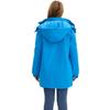 Windproof Fleece Lined Parka Jackets for Women Detachable Hooded Windcheaters Outdoor Hiking Mountaineering Warm Zipper Coats