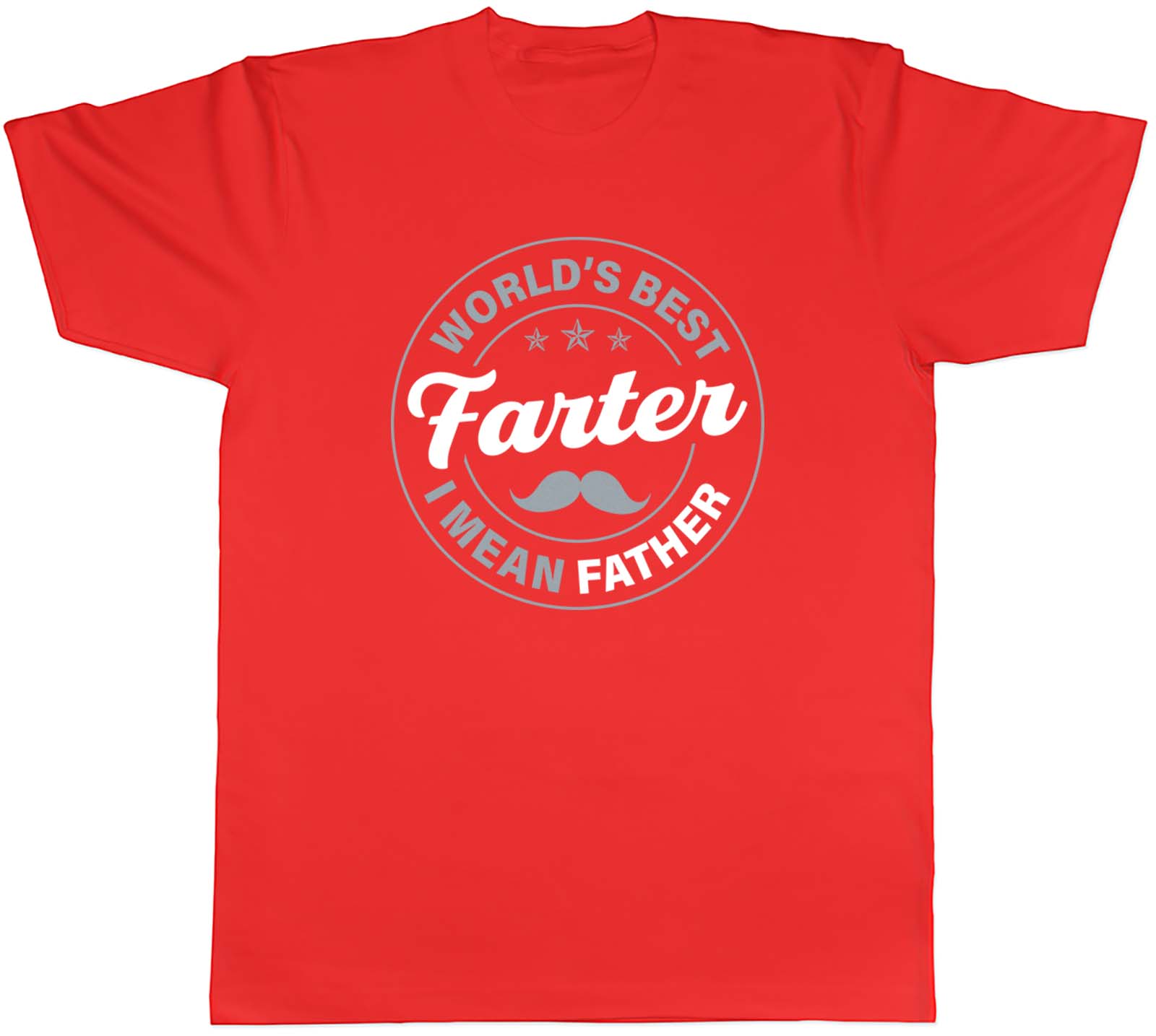 Worlds Best Farter I Mean Fathers Day Dad Unisexs Unisex TShirt Tee Gift S