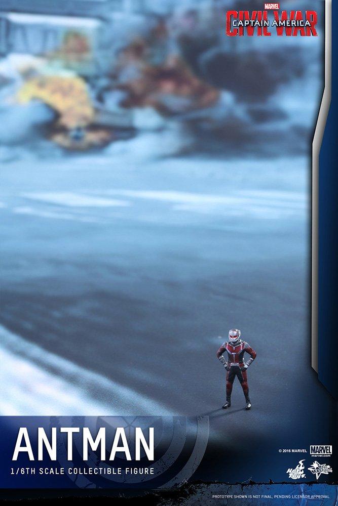 Movie Masterpiece Civil America Scale Plastic Painted Movable Figure War/Captain Ant-Man 1/6