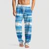 Herren Strickmode Print Tasche Freizeithose Schlafanzughose