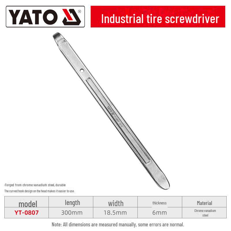 

YATO Инструмент для ремонта шин и монтировка для автомобилей и мотоциклов 300mm YT-0807