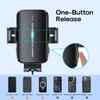 15w Qi Wireless Charging Car Phone Holder Automatic Alignment Blue Light Fast Car Charger For Mobilephone 360°adjustable