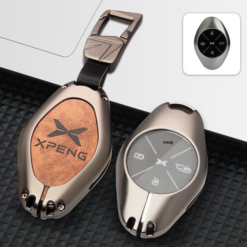 Xiaopeng P7/P5/G3i Luminous Metal Keychain Case