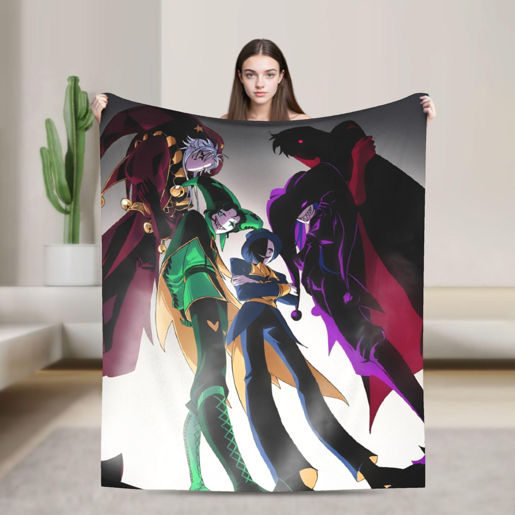 

Super Soft The Freak Circus Throw Blanket Premium Fleece Flannel Lightweight Bed Blanket Fuzzy Plush Blankets All Season Use 130x150cm