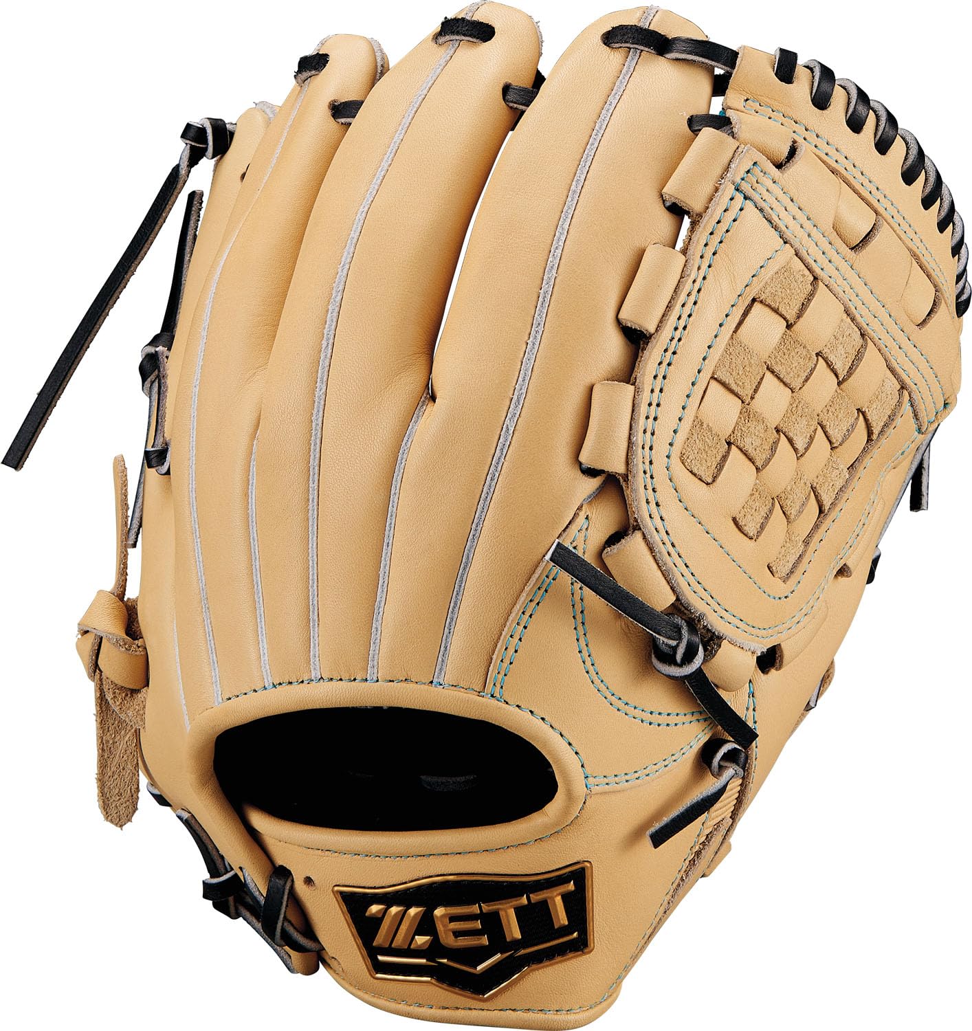 

ZETT Youth Baseball Softball Zero One for Pitchers and Size Pastel Brown x Black BJGB71530F Glove, Stage, Infielders, Left-Handed Throwers, L, (3219),