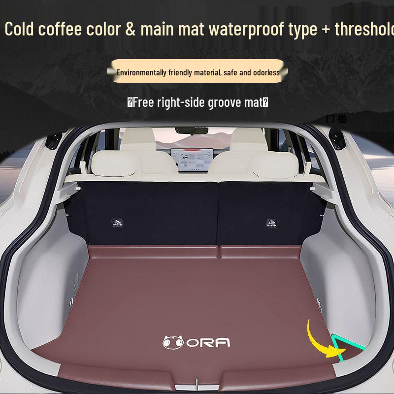 Euler 5 Nappa Leather Car Trunk and Tail Box Mat Euler 5