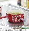 Tamahashi Milk Pan, Enamel, 15cm, IHGas Stove Compatible, Made in Japan, Prune WhiteRed Strawberry YJM-104