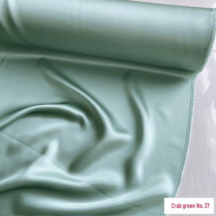 22 Momme Moerbeizijde Crêpe Satijn Stof voor Cheongsam, Beddengoed, Pyjama's en Haarelastiekjes.