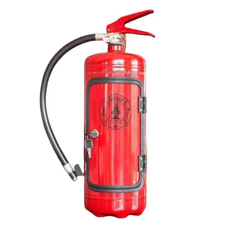 Fire Extinguisher Mini Bar: Creative Wine Storage Gift for Men