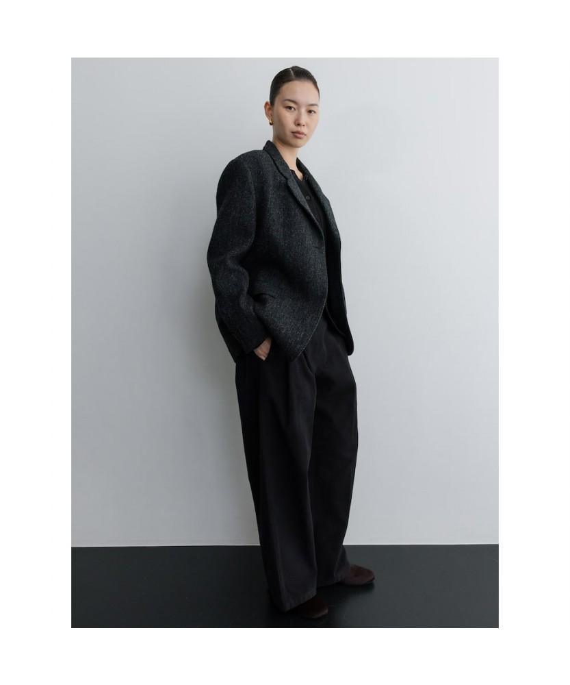 Diaepeocheo Over Tuck Pants Black (Ta5X21A015)