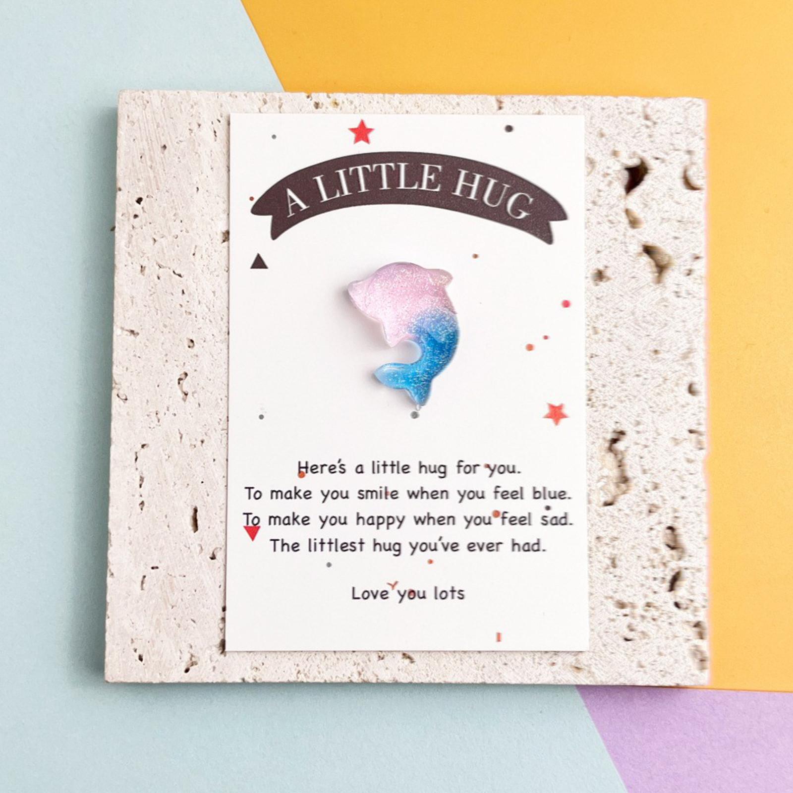 

DIY Ocean Wind Animal Series Симпатичные сверкающие крабы для украшения аквариума с градиентом Карманные объятия Благословенная открытка 1 шт. One Size