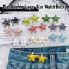 Adjustable Waist Jeans Waist Buttons No Sew Nail Free Detachable Waist Buckles Removable Interlocking Structure