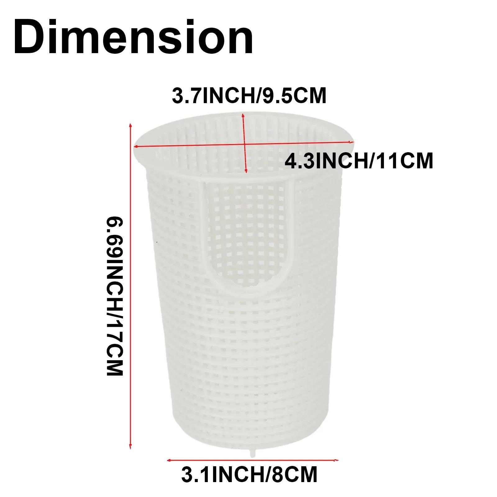 

Replacement Basket Skimmer Basket Pump Filter Above Ground Pool Filter Parts Durable For Garden Outdoor Pool Parts For 3/4 China Mainland