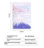 Oil Painting Landscape A5 Coil Student Cute Stationery Thickened Horizontal Line Memo Diary Notebook