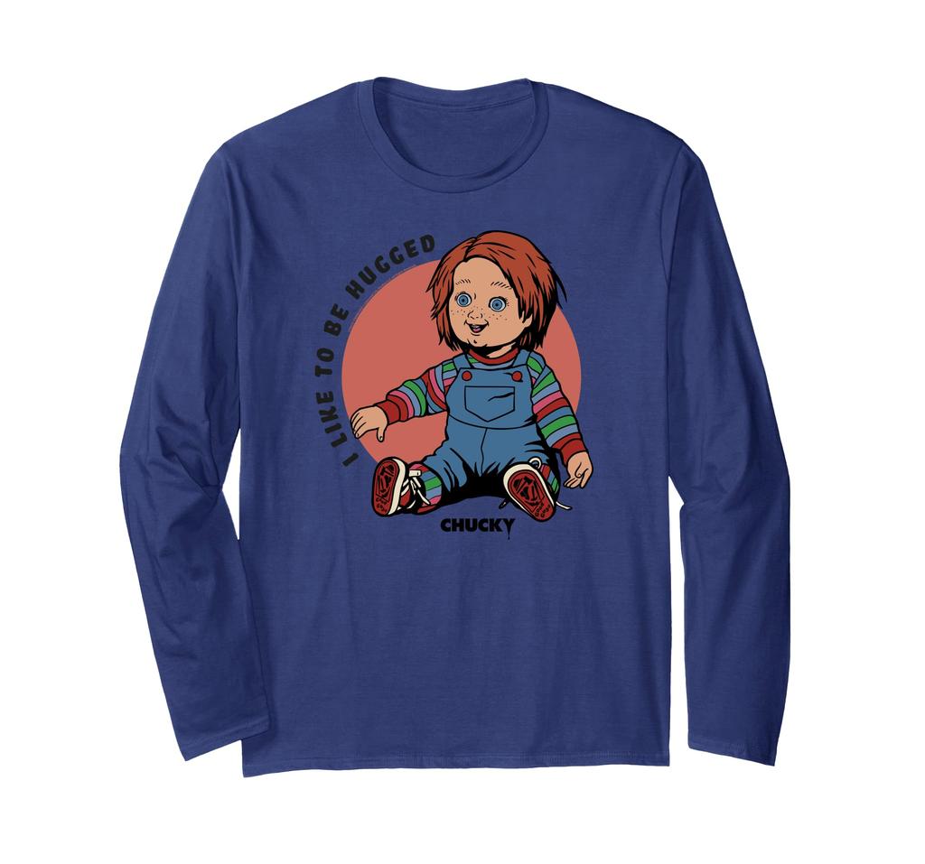 Chucky Likes To Be Hugged Long Sleeve T-shirt