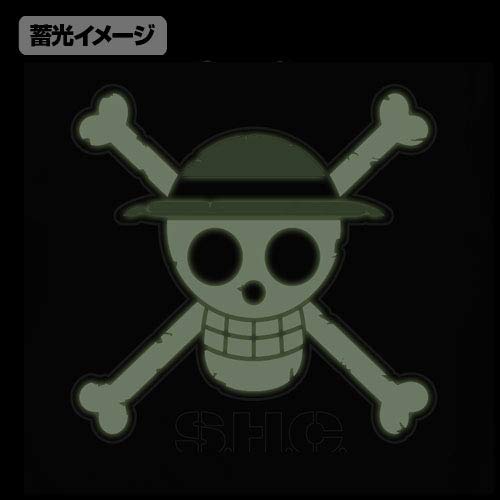 Cost Performance ONE PIECE Straw Hat Skull Glow-in-the-Dark T-Shirt SUMI Size L