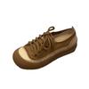 Thick-soled Breathable Versatile Board Shoes Women's 2024 Autumn New Single Shoes Comfortable Soft Soles Not Tired Feet Casual Sports Shoes
