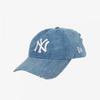 New Era Mlb New York YankeeS Damaged UnStructured Ball Cap WaSh Denim 14538334 S