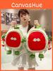 Backpack For Kids With Nylon And Fruit Pattern For School And Daily Use