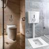 3 Pcs Funny Toilet Stickers, If You Miss Clean Your Piss Funny Decals, Wall Art Sign Decor, Removable Toilet Seat Quote Murals for Toilet WC Restroom
