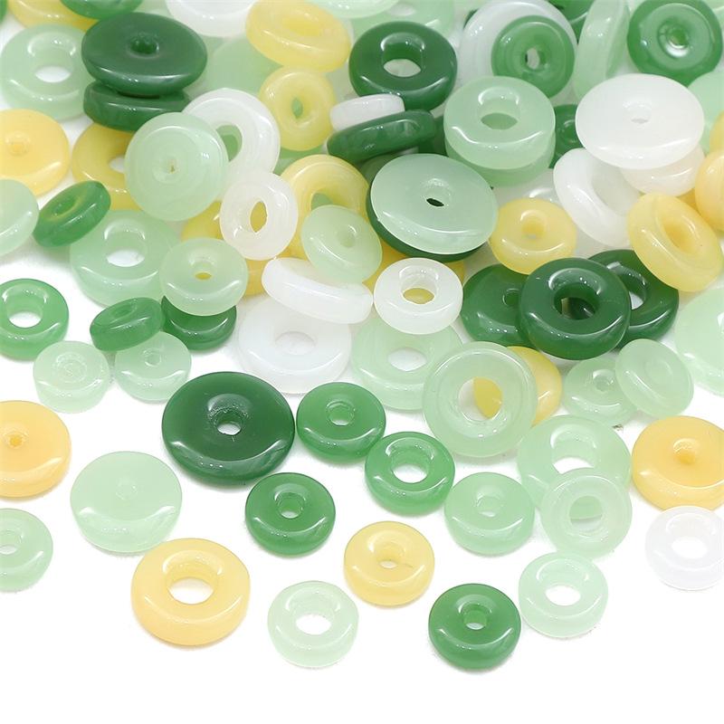 

Imitation Jade Safety Buckle Beads for DIY Earrings, Bracelets, and Necklaces