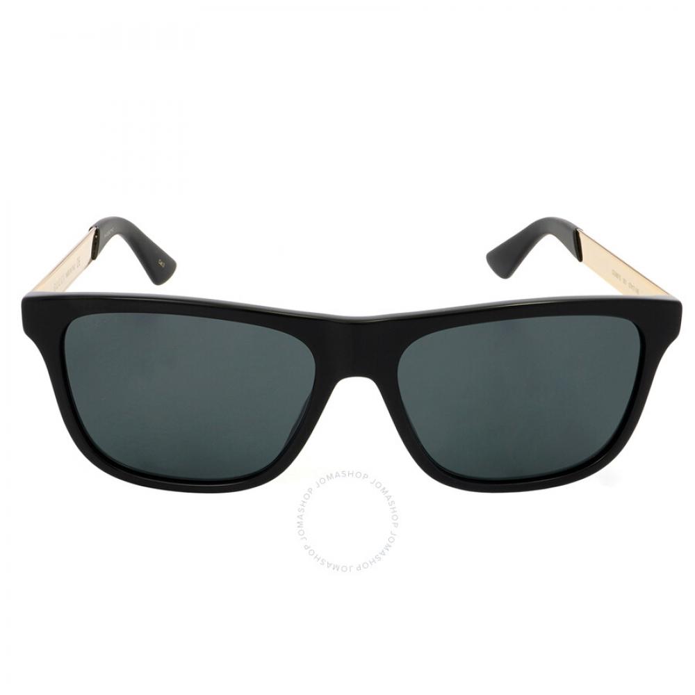 

Gucci Grey Rectangular Men s Sunglasses GG0687S 001 57